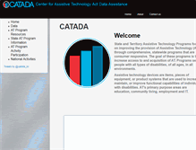 Tablet Screenshot of catada.info